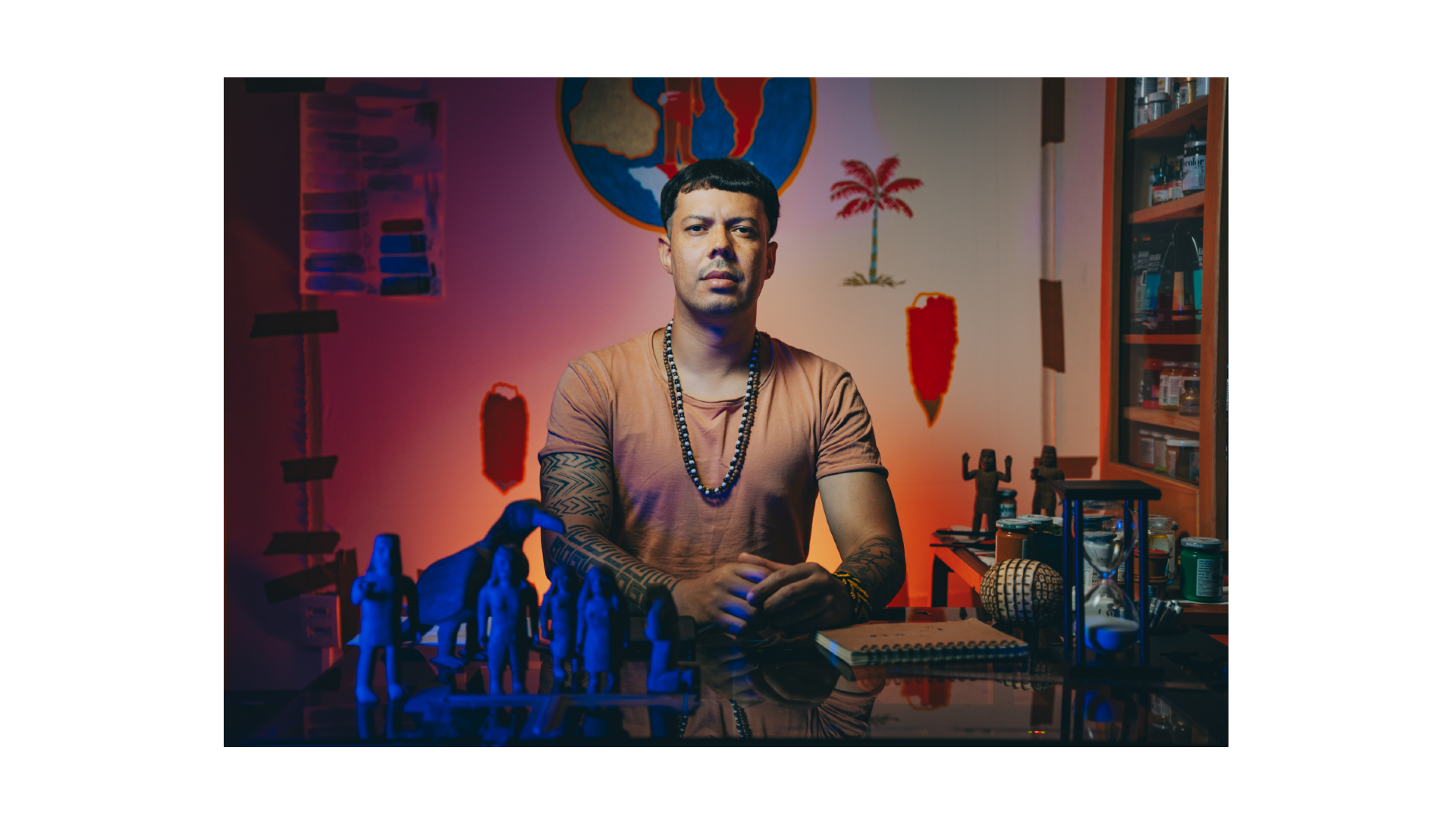 Projeto inédito com artista indígena Xadalu marca o início das celebrações dos 400 anos das Missões na Unisinos