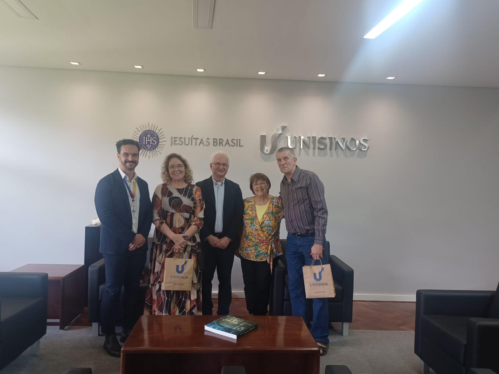 Reitor da Unisinos recebe visita da Faculdade Católica de Rondônia