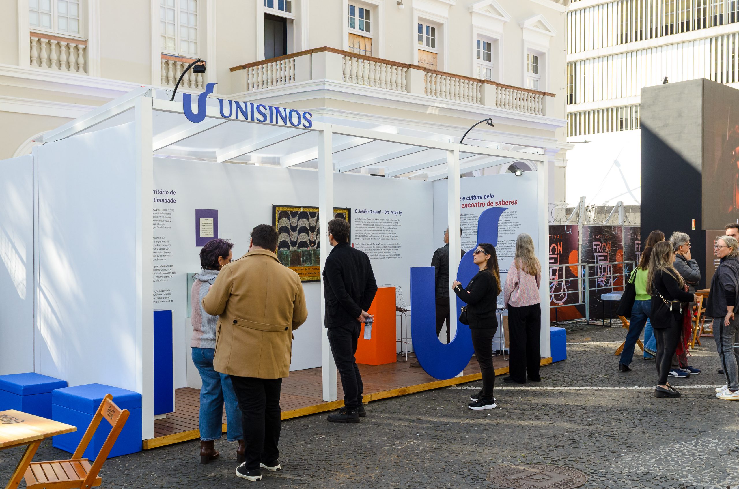 Unisinos promove diálogos sobre cultura, arte e sociedade no Festival Fronteiras 