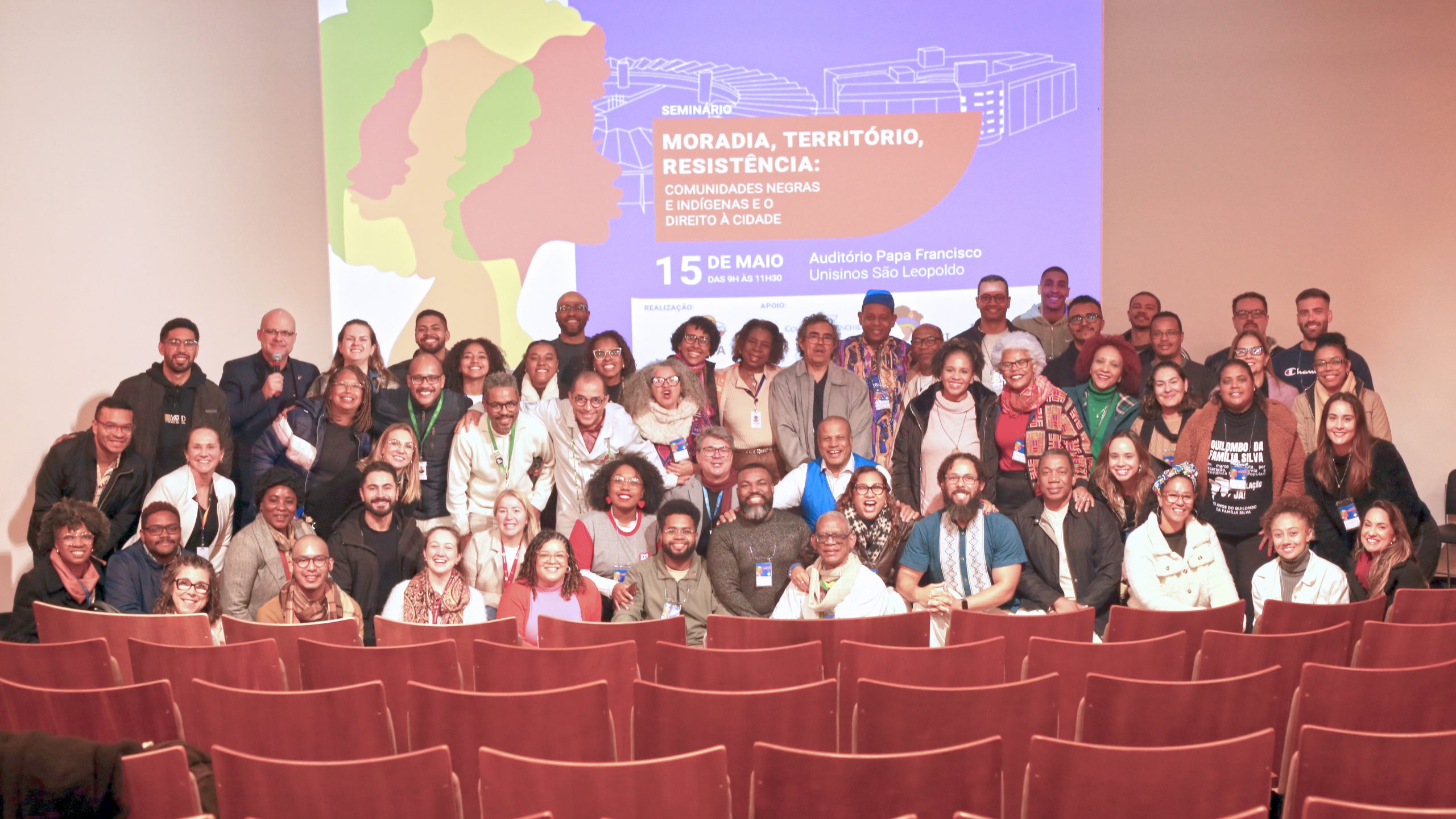 Seminário na Unisinos discute moradia, território e resistência de comunidades negras e indígenas no Sul do Brasil 