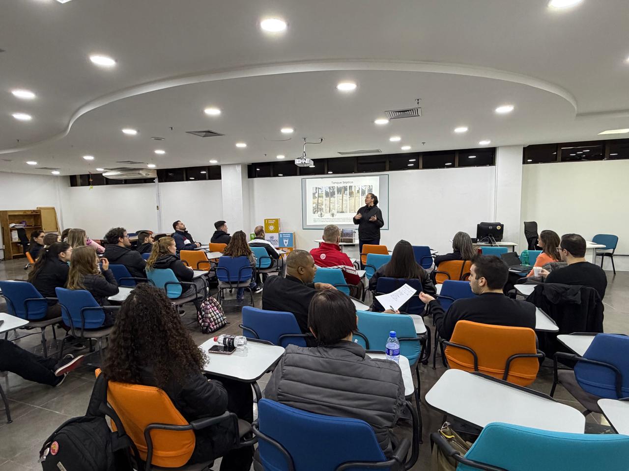 Curso de Engenharia Química recebe a Pesquisadora Danieli Ledur Kist da empresa Bioativado Soluções Ambientais para falar de Inovação e Sustentabilidade no Tratamento de Efluentes