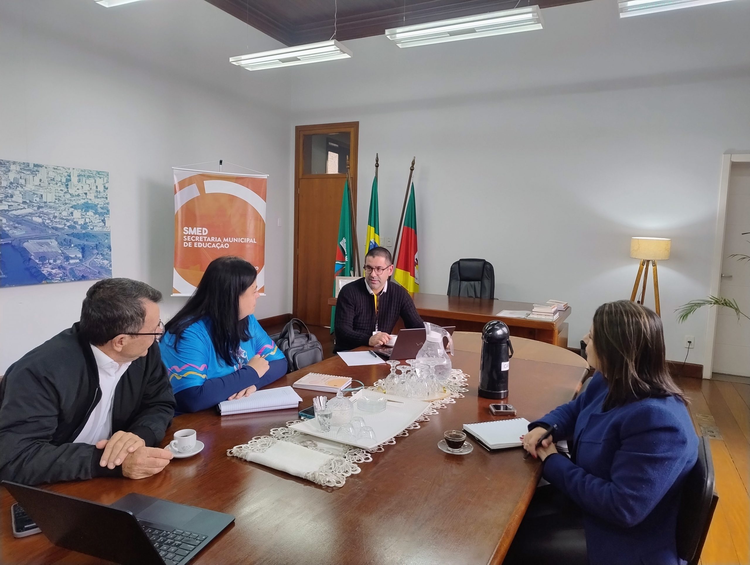 Educação e Resiliência: Projeto "Respira Sinos" é apresentado à Prefeitura de São Leopoldo para fortalecer o enfrentamento à crise climática