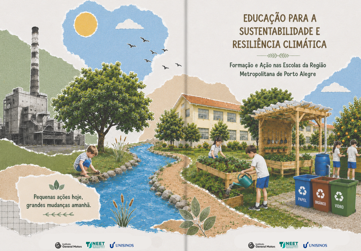 Projeto do NEET Unisinos leva educação para sustentabilidade e resiliência climática às escolas