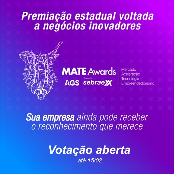 Tecnosinos concorre ao Prêmio Mate Awards na categoria Melhor Ambiente de Inovação