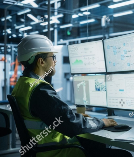 Designer analisando paleta de cores